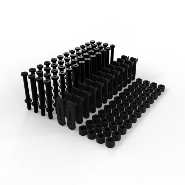 Patchbox.One Patchcatch Solo 24-Pack, 0RU Cable Organiser (PBCSX24K) - Image 5