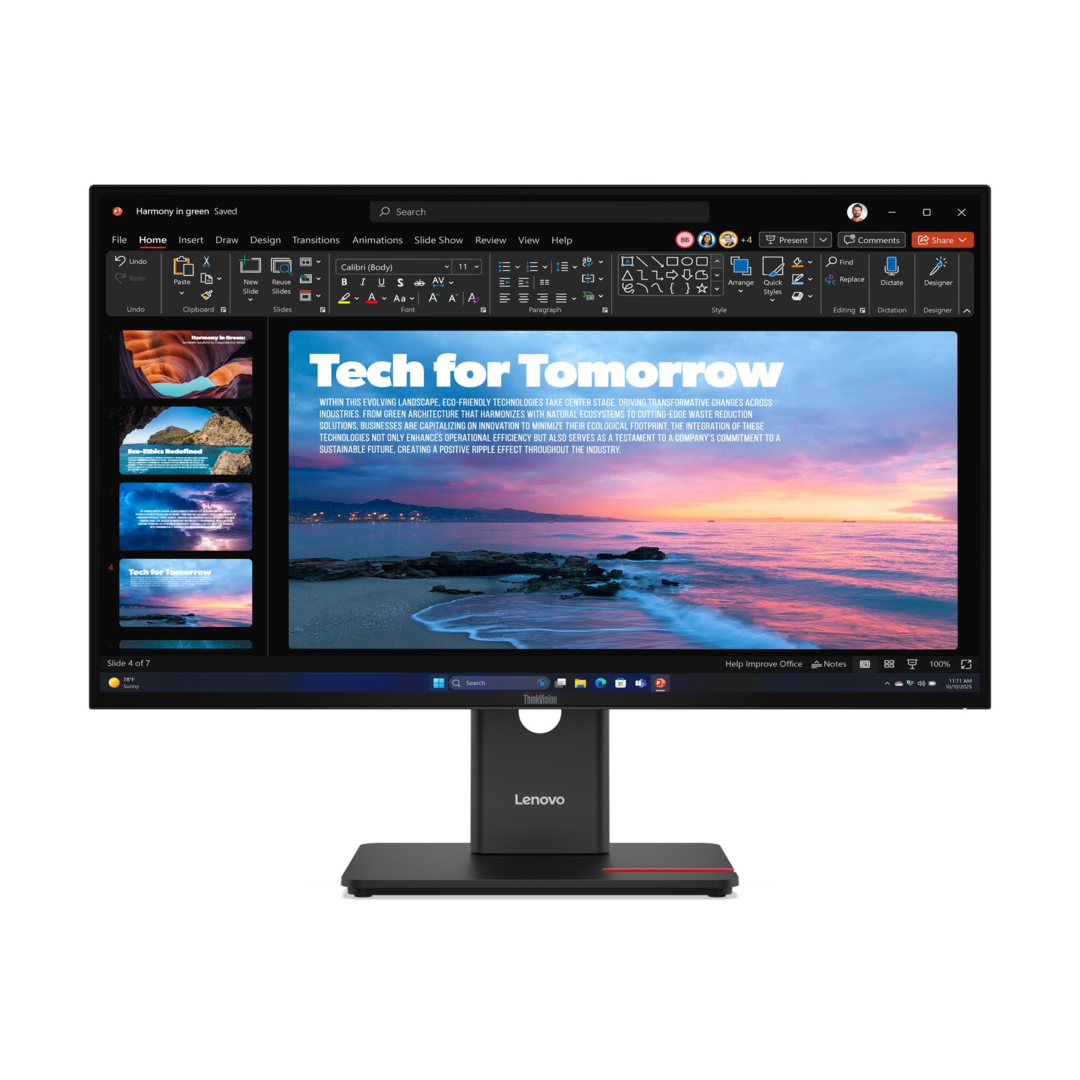 Lenovo T/Vision T27QD-40 27" QHD (64AAGAR2AU) - Image 3
