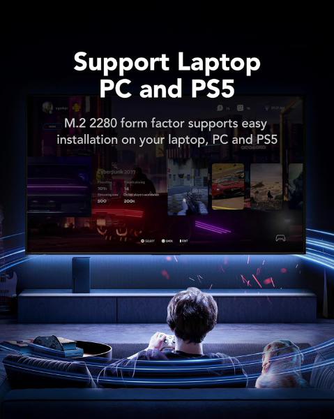 Lexar NQ790 4TB SSD, M.2 2280 PCIe Gen4x4 NVMe 1.4 Internal SSD, 5 Years Warranty (LNQ790X004T-RNNNG) - Image 6