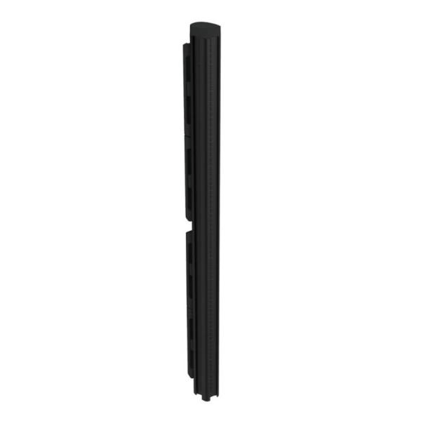 Atdec 400mm Stackable Medium Post With Guide Marks Black (AWM-P40X-B) - Image 2