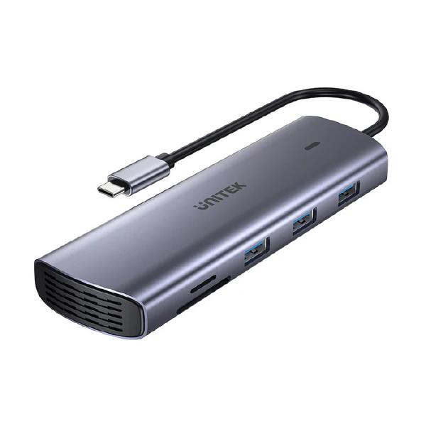 Unitek 9-in-1 USB-C 4K Hub with Dual Display