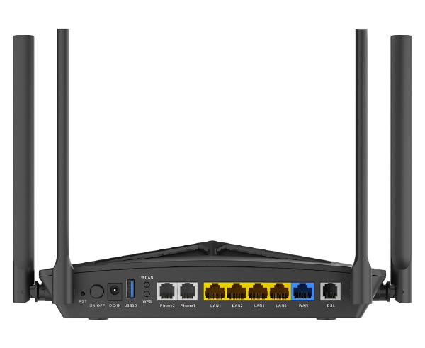 D-Link DSL-X3052E Wireless AX3000 VDSL2 / ADSL2+ Dual Band Modem Router with VOIP (DSL-X3052E) - Image 2