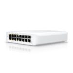 Ubiquiti USW-LITE-16-POE Unifi Lite 16-Port PoE Switch, Layer 2, with 8 PoE+ and  8 Non-PoE Ports, 45w PoE Budget (USW-LITE-16-POE)