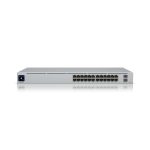 Ubiquiti USW-PRO-24-POE UniFi Professional PoE 24-Port Switch, Layer 3, 16x Gbe PoE+ Ports, 8x Gbe PoE++ Ports & 2x 10Gb SFP+ Ports, 400w Budget (USW-PRO-24-POE)