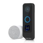 Ubiquiti UVC-G4-Doorbell Pro PoE Kit Unifi Pro PoE Doorbell Kit, 2MP Camera, Secondary Package Camera, 6M IR Range, Includes PoE Chime, Powered By PoE (UVC-G4 DOORBELL PRO POE)
