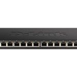 D-Link 16-P Low Profile Unmanaged switch (DGS-1016S)