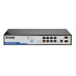 D-Link 10-Port Long Range PoE+ Switch (DGS-F1210-10PS-E)