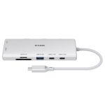 D-Link 10-in-1 USB-C Hub with Dual 4K (DUP-A01)