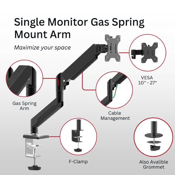 Gas Spring Arm