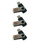 Shintaro 8GB Rotating Pocket Disk 3 Pack (UDF120 – 8GB X3)