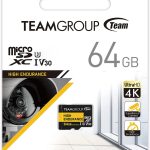 Team ROUP HIGH ENDURANCE 64GB Micro SDXC (THUSDX64GIV3002)