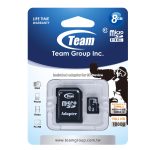 Team Group 8GB Micro SDHC Card (TUSDH8GCL1003)