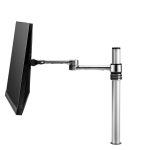 Atdec AF-AT-P Single Swing Arm on Post Silver (AF-AT-P)