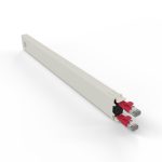 Patchbox one Cassette 8RU STP Red (CONEX8STPRD)