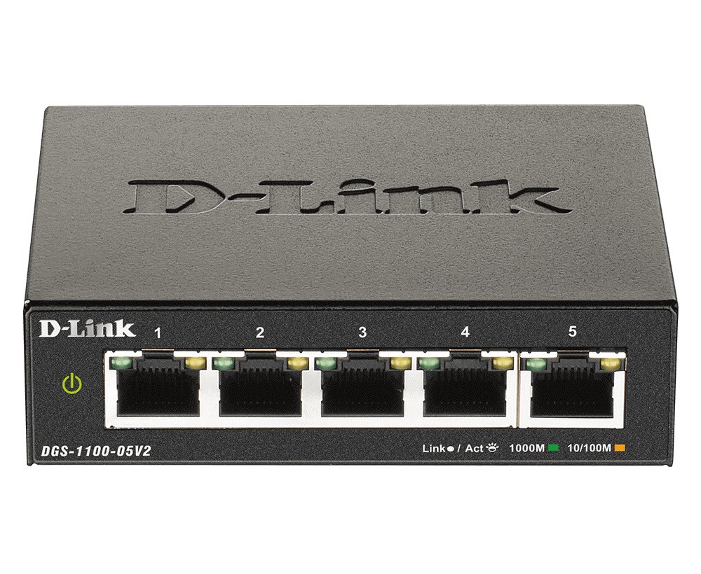 D-Link 5-Port Smart Managed Switch