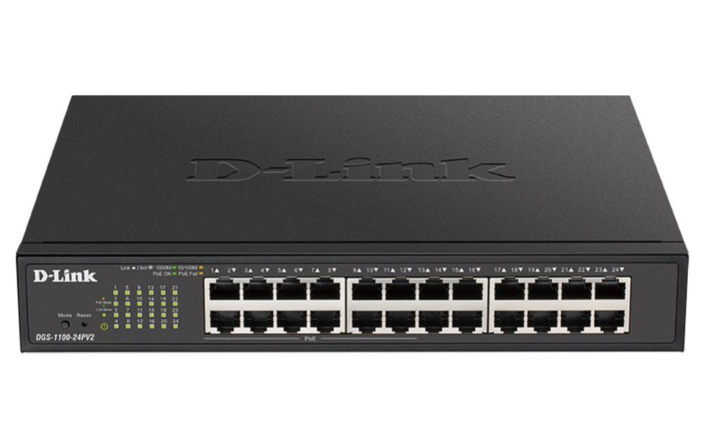 D-Link 24-Port Smart Managed PoE Switch