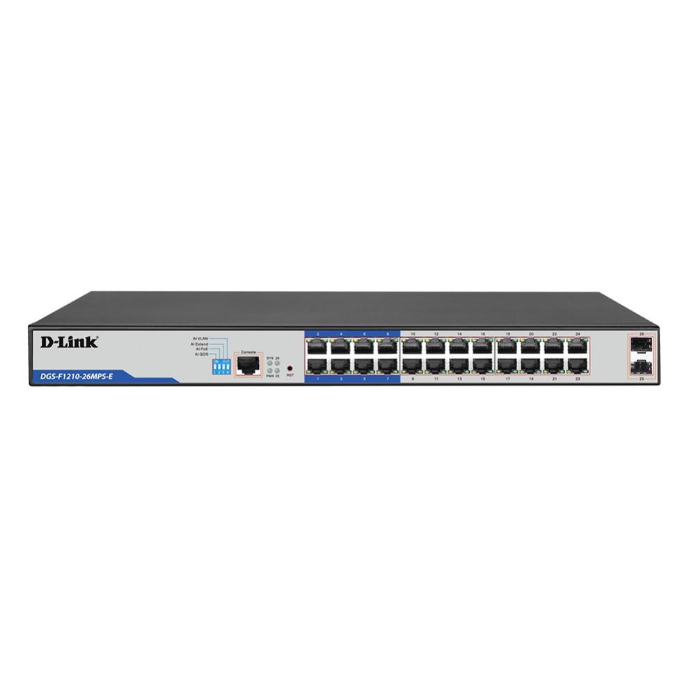 D-Link 26-Port Smart Managed Switch 380W