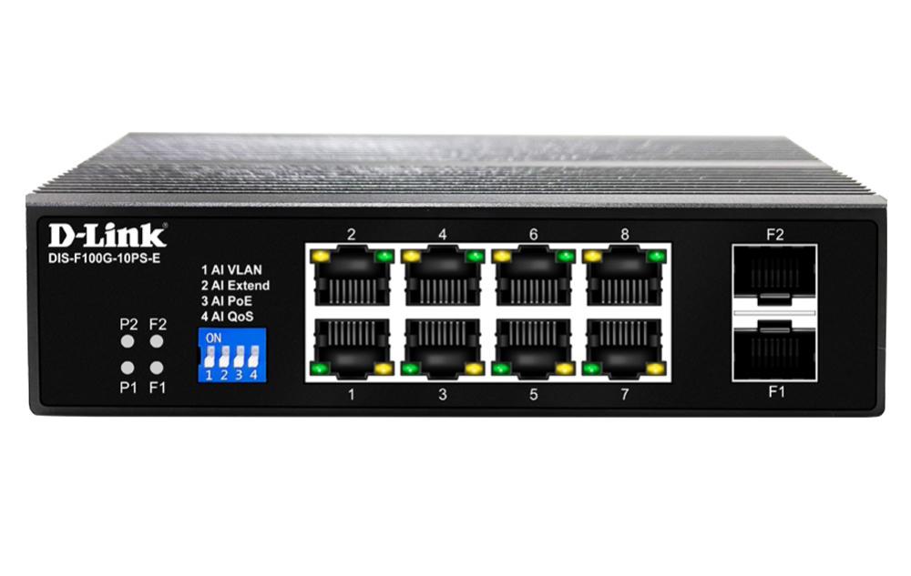 D-Link 10-Port Unmanaged PoE Switch