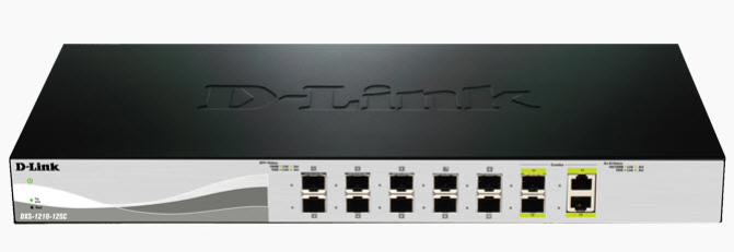 D-Link 12-Port 10GB Smart Fibre Switch