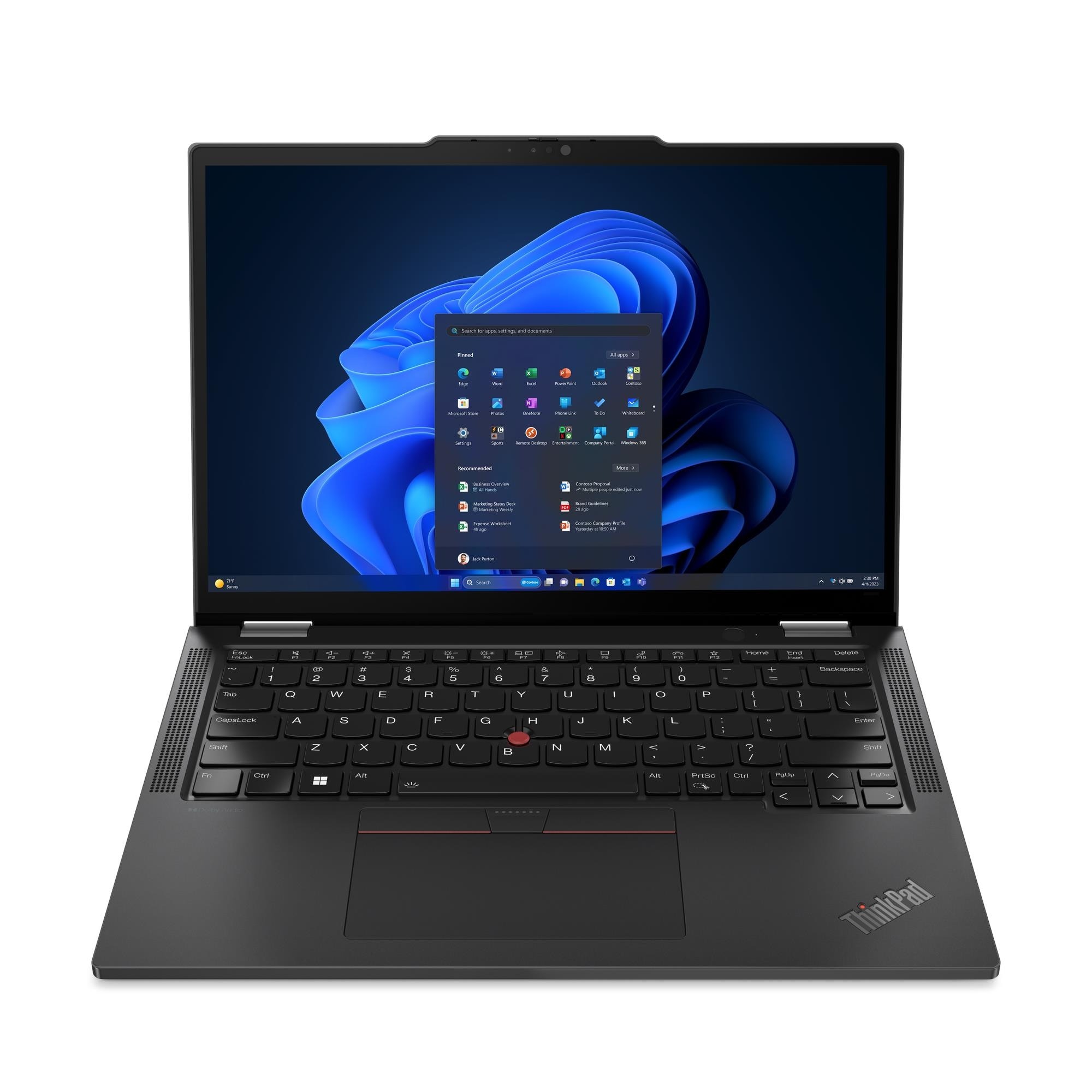 LENOVO THINKPAD X13 2-IN-1 G5 13.3" WUXGA TOUCH INTEL ULTRA 7 155U 16GB RAM 512SSD W11P 3 YEAR PREMI