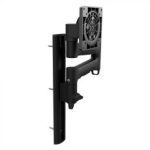 Atdec Single Arm on Wall Channel Black (AWMS-46W35-B)