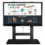 TouchBoard Free Standing Height Adjustable System â Actuator Lift (TBMS-FREE-HA-A)