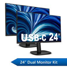 Philips 24" Dual Monitor Dock Kit