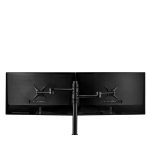 Atdec AFS-AT-DC-B Dual Swing Arms on Post Black (AFS-AT-DC-B)