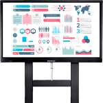 TouchBoard Wall Mount Height Adjustable System â Actuator Lift (TBMS-WALL-HA-A)