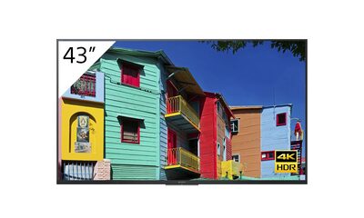 Sony Bravia BZ35F 43" Pro Display. Carton Damaged Stock