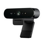 Logitech Brio 4K Ultra HD Webcam with Windows Hello Support (960-001723)
