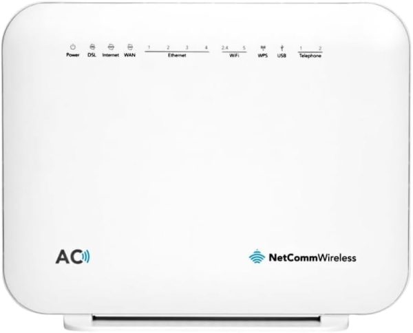 Netcomm AC1600 VDSL/ADSL Modem Router (NF18ACV) – Toptek