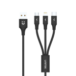 Unitek 1.2m 3-in-1 USB-A to USC-C & More (C14049BK)