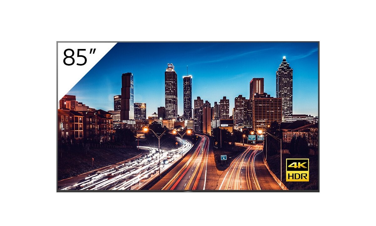 Sony 85" BRAVIA BZ40H 4K Ultra HD HDR Professional Display. CARTON IMPERFECTION