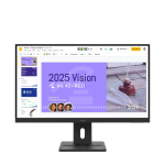 Lenovo ThinkVision E27Q-40 27″ WLED IPS QHD (16:9), HDMI, DP, TILT, PIVOT, H/ADJUST, 3YR (64BDGAR4AU)
