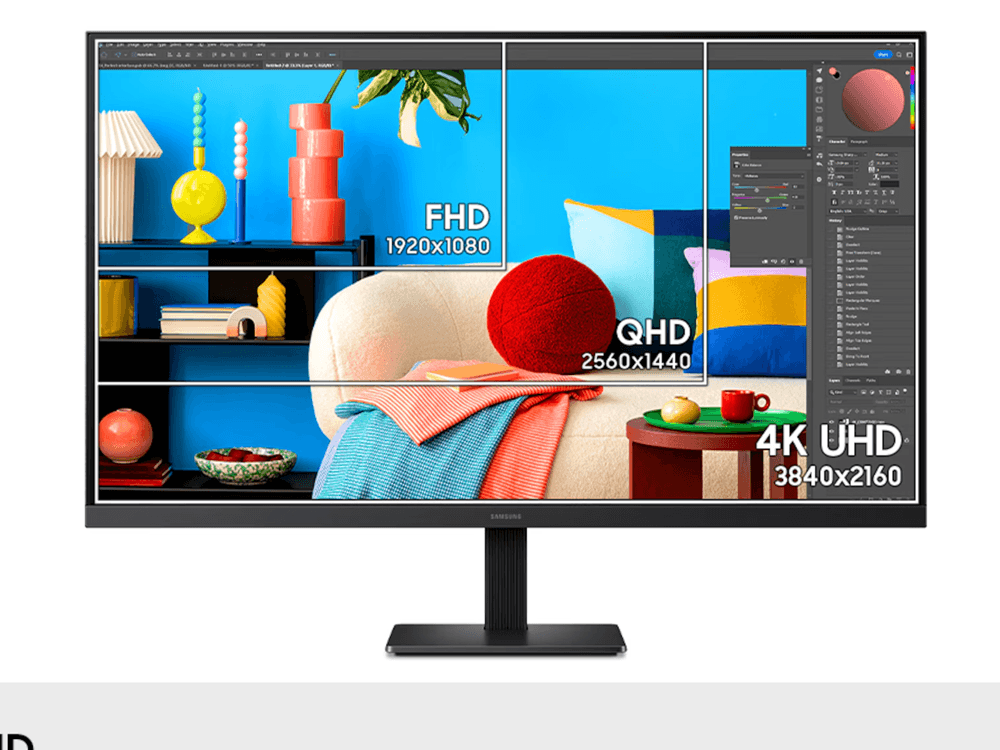 Samsung 27" UHD IPS 60Hz 5ms (LS27H700EAEXXY) - Image 2