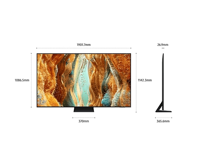 Samsung 85 inch 7Series QLED 4K TV (QA85QN70FAWXXY) - Image 2