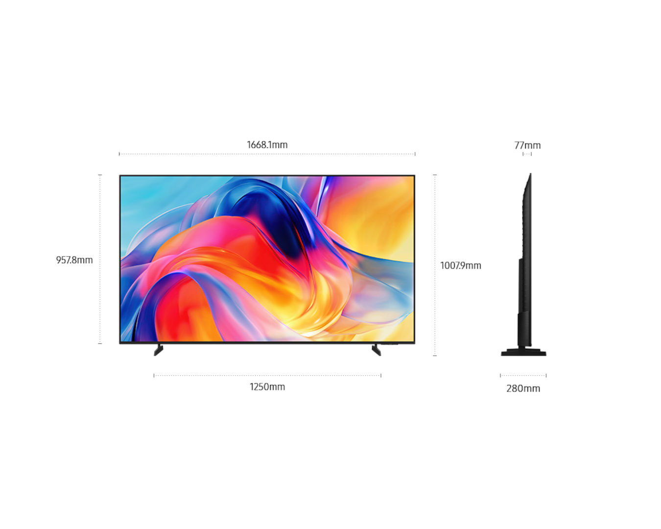 Samsung 75" Mini LED M70H 4K (UA75M70HAWXXY/PROMO) - Image 2