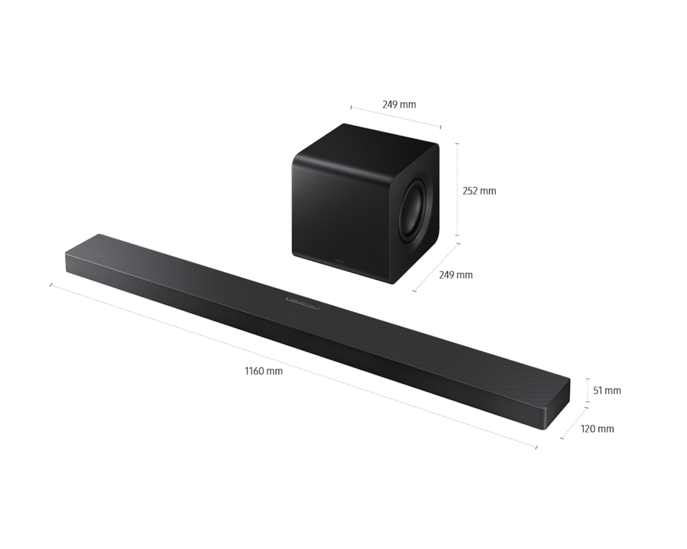 Samsung QS700F 3.1.2C Soundbar (HW-QS700F/XY) - Image 3