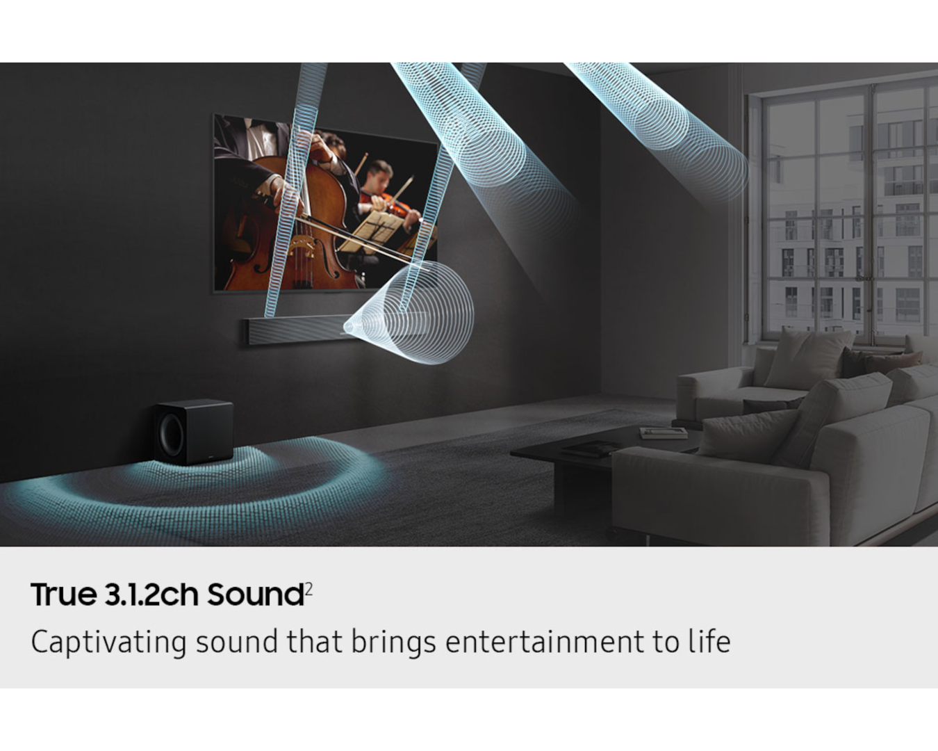 Samsung QS700F 3.1.2C Soundbar (HW-QS700F/XY) - Image 2