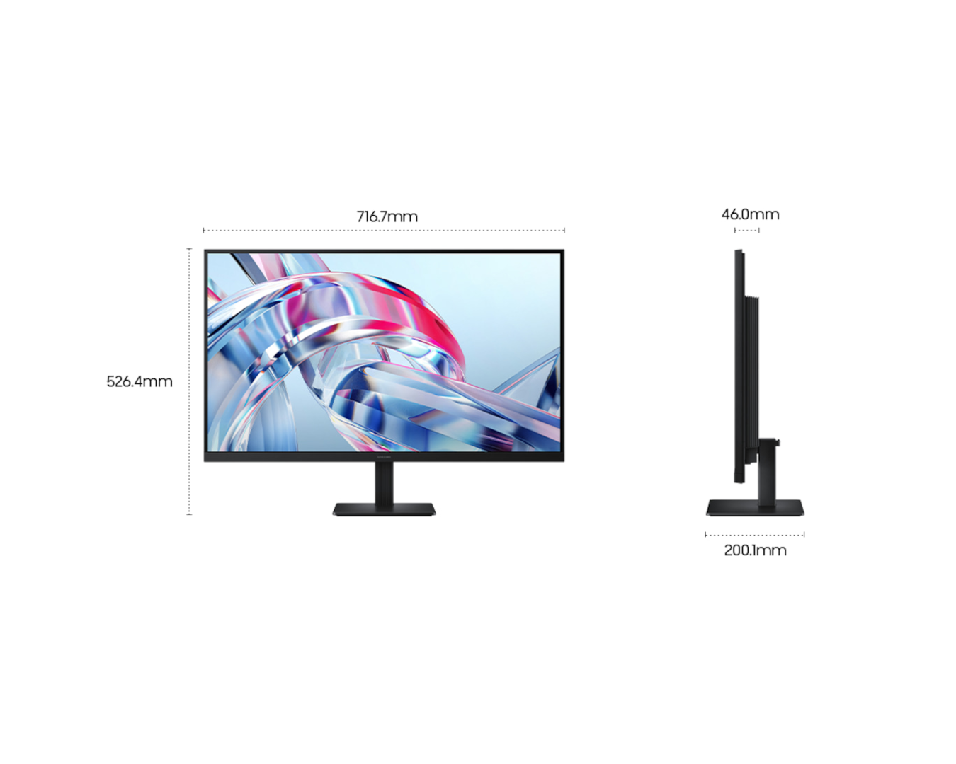 Samsung 32" UHD IPS 60Hz 5ms (LS32H700EAEXXY) - Image 5