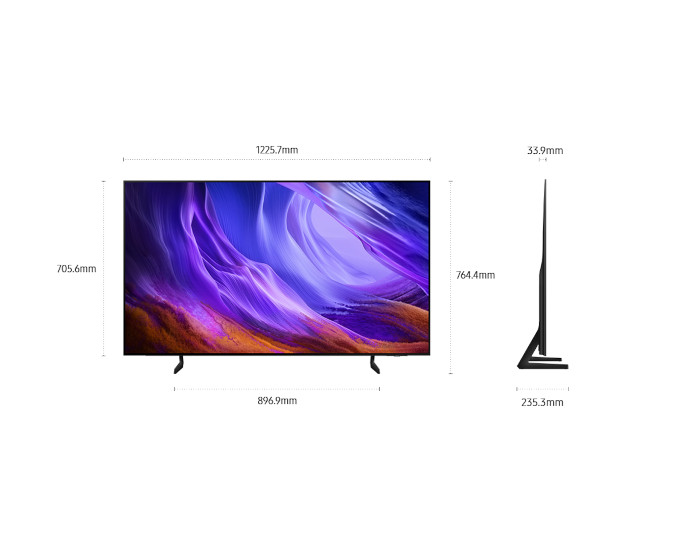 Samsung 55" OLED S85H 4K TV (QA55S85HAEXXY) - Image 2
