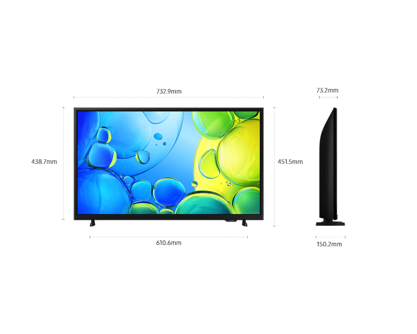 Samsung 32" 6 Series FHD TV (UA32F6000FWXXY/PROMO) - Image 2