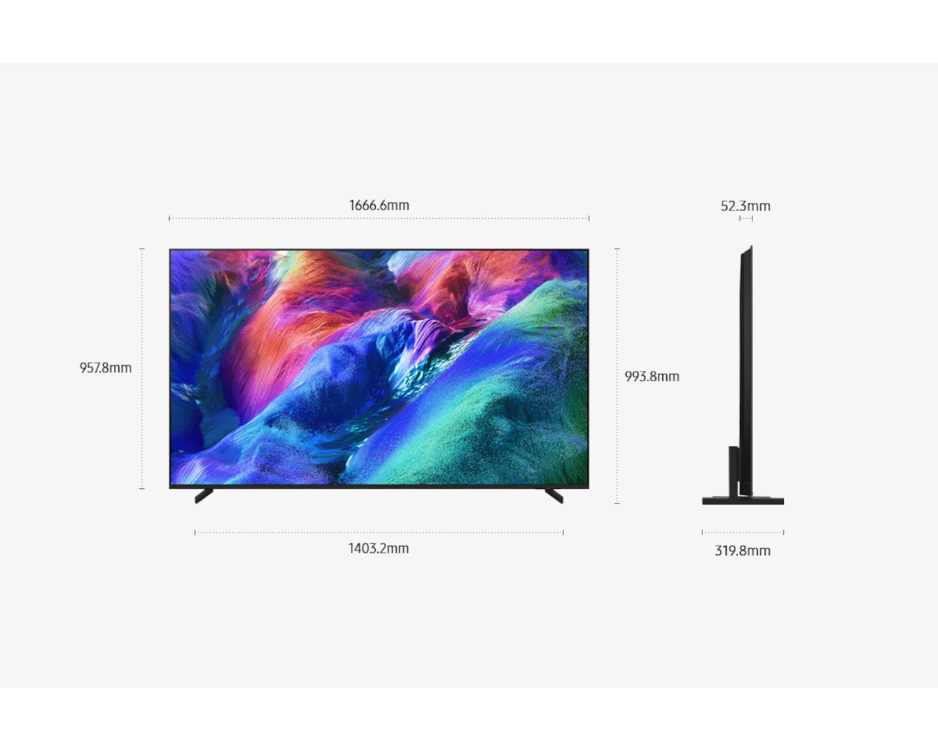 Samsung 75" mRGB R85H 4K TV (MRA75R85HAWXXY) - Image 2