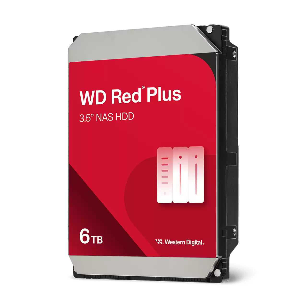 Western digital WD Red Plus Int 6TB SATA HDD