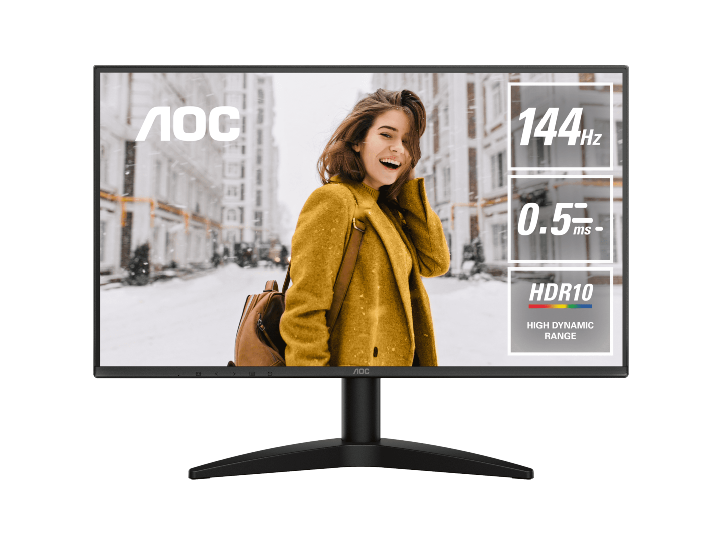 AOC 27" QHD IPS 144Hz 0.5 ms (Q27B36X) - Image 2