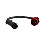 Vertiv Facility Side Cable, 16A, 230/400V WYE, 11.0 kW, 10ft / 3m with IEC60309 3P+N+E (02240949)