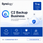 Synology C2 Backup Business 1TB 1 License 1 Year ( Email) (C2 BACKUP BUS 1TB 1Y)